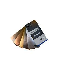 Образцы Пластик HPL Gentas декоры Metal, веер